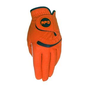 RPG Combo Cabretta Leather Color Golf Glove (Mens-Orange)