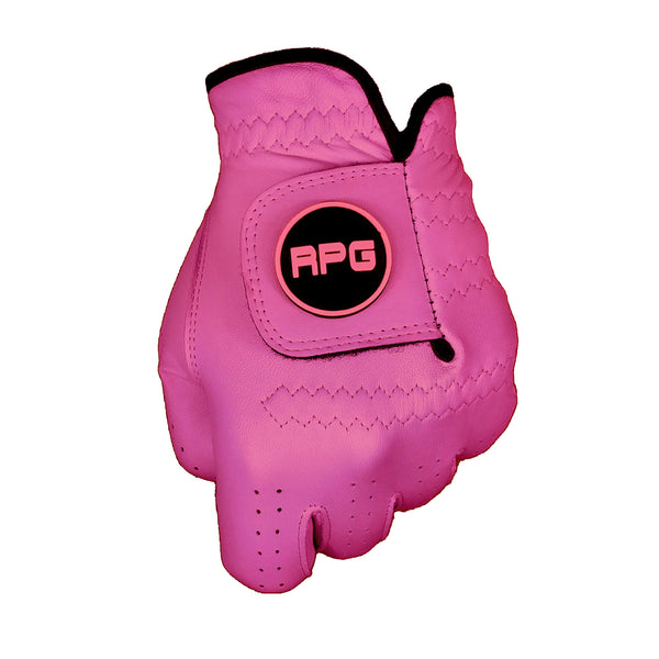 RPG 100% CABRETTA LEATHER COLOR GOLF GLOVE (MENS-PINK) - RED PLANET GOLF