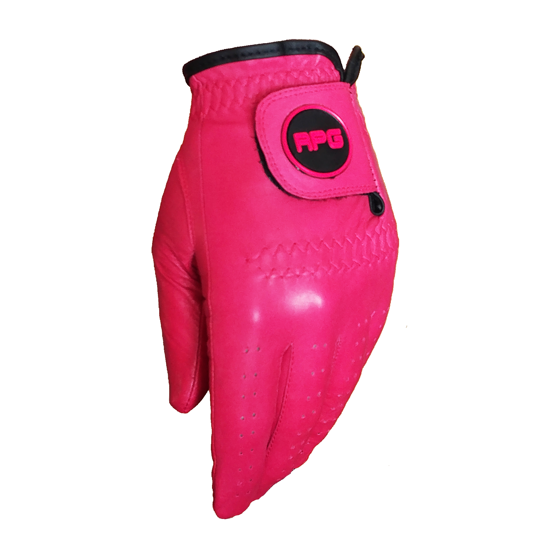 RPG 100% CABRETTA LEATHER COLOR GOLF GLOVE (WOMENS-LEFT HAND-PINK) - RED PLANET GOLF